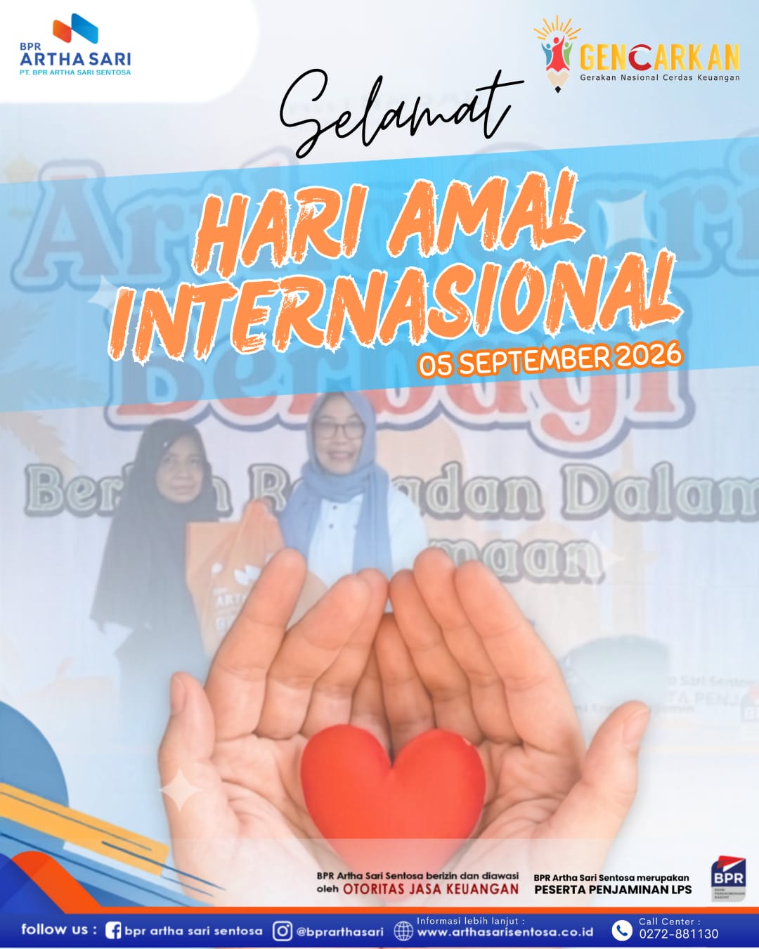 Selamat Hari Amal Internasional 2026